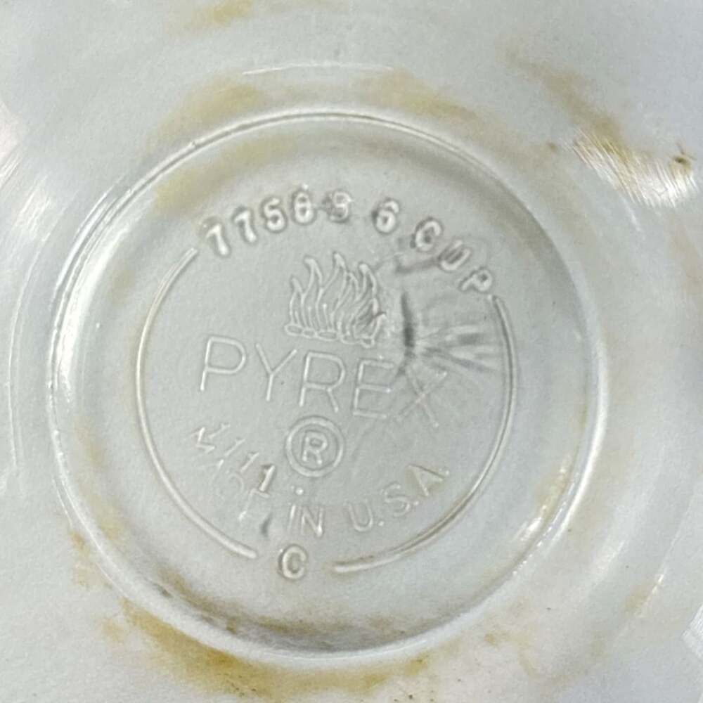 Vintage Pyrex 7756-B 6 Cup Glass Percolator Coffee Pot Flame Ware Complete - Picture 7 of 7